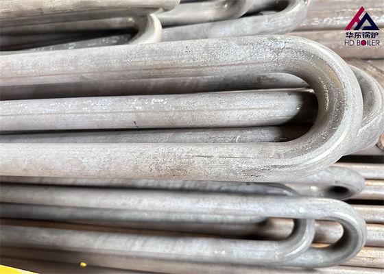 High Temperature Boiler Superheater Coils with 1 Year Warranty and Customized Tube Thickness